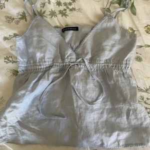 Brandy Melville light blue tank top/cami